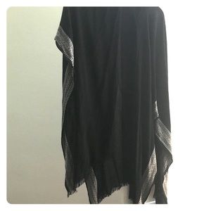Black and white print kimono from Nordstrom